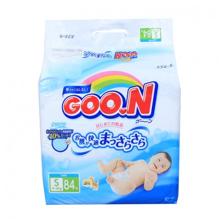 Bỉm dán Goon size S - 84 miếng