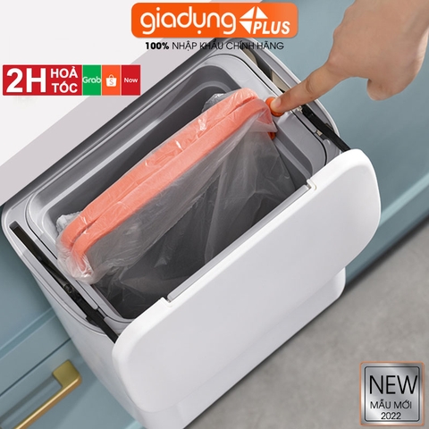 Thùng Đựng Rác Treo Cánh Tủ Bếp | Có Nắp Đậy Trượt Thông Minh Giúp Chống Mùi & Côn Trùng LAZYDO (LZ-0130) - Gia dụng Plus
