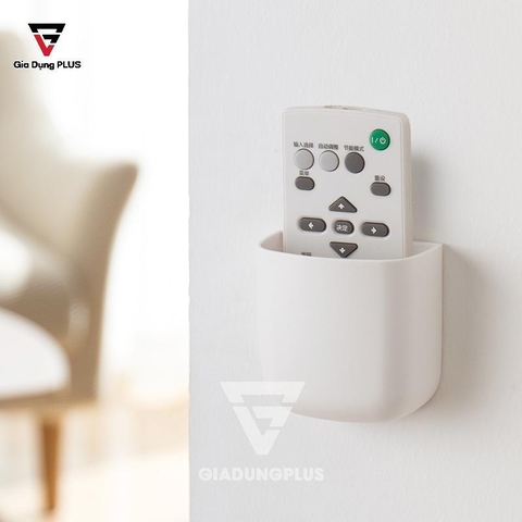 Hộp Đựng Điều Khiển Từ Xa (Remote) Tivi, Máy Lạnh Dán Tường Thông Minh | Nacchan - Gia dụng Plus