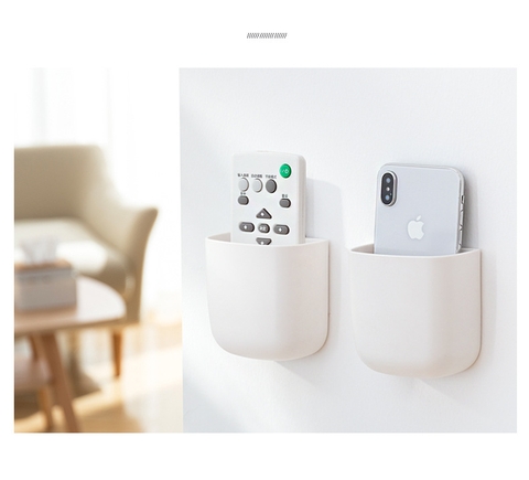 Hộp Đựng Điều Khiển Từ Xa (Remote) Tivi, Máy Lạnh Dán Tường Thông Minh | Nacchan - Gia dụng Plus