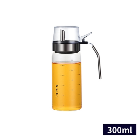 Chai Thuỷ Tinh Đựng Dầu Ăn, Nước Mắm Chống Rò Rỉ Thuỷ Tinh Borosilicate, Có Nắp Đậy Kín | KUAKE - Gia dụng Plus