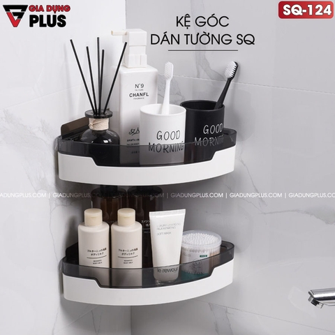 Kệ Góc Tam Giác Nhựa ABS Dán Góc Tường Đa Năng ShuangQuing (SQ-0115) - Gia dụng Plus