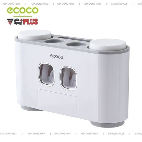 【Xả Kho】Bộ Hai Nhả Kem Đánh Răng Tự Động Kèm 4 Cốc Súc Miệng Đa Năng Cao Cấp | Ecoco Chính Hãng