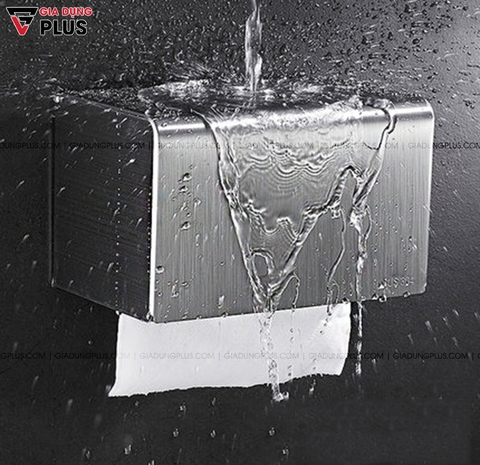 Hộp Đựng Giấy Vệ Sinh Dán Tường | Chất Liệu Inox 304 | Chống Gỉ, Chống Thấm | Sang Trọng Trong Nhà Tắm & Nhà Vệ Sinh - Gia dụng Plus