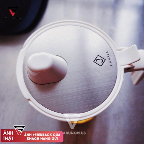 Bình Đựng Dầu Ăn, Nước Mắm Thuỷ Tinh Borosilicate Có Nắp Kín Bằng INOX 304 | Phong Cách Bắc Âu Hiện Đại JIANXIA (JX-0306) - Gia dụng Plus