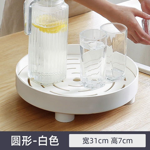 Khay trà nhựa TRÒN/ nhựa ABS hình tròn cao cấp