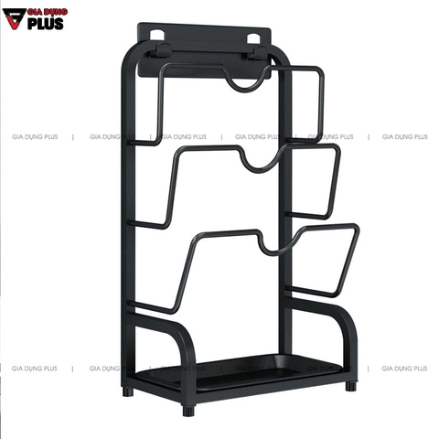 Giá Úp Vung Nồi / Thớt Đa Năng Dán Tường Bằng INOX 304 Cao Cấp Có Khay Hứng Nước | Nanjie - Gia dụng Plus