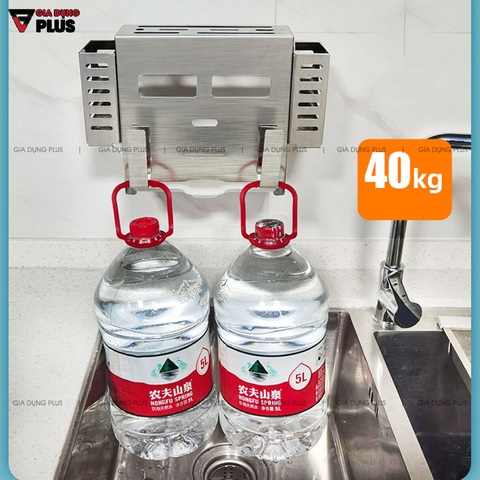 Hộp Cài Dao, Đựng Đũa / Thớt / Úp Vung Nồi Đa Năng INOX 304 Cao Cấp Không Gỉ | Đặt Bàn & Dán Tường | TIGGANG - Gia dụng Plus