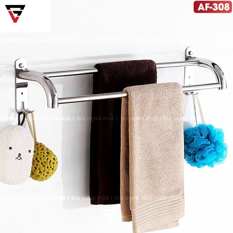 Giá Treo Khăn INOX 304 Dán Tường Cao Cấp Để Khăn Mặt, Khăn Tắm Gọn Gàng | MOYANG - Gia dụng Plus