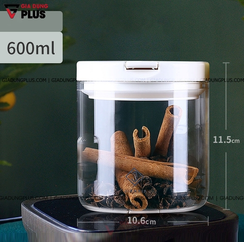 Hộp Thuỷ Tinh Borosilicate Có Nắp Kín Đựng Thực Phẩm, Đồ Khô Đa Năng Cao Cấp | Jianxia - Gia dụng Plus