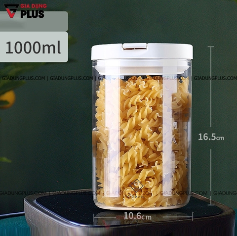 Hộp Thuỷ Tinh Borosilicate Có Nắp Kín Đựng Thực Phẩm, Đồ Khô Đa Năng Cao Cấp | Jianxia - Gia dụng Plus