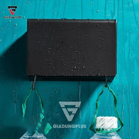 Hộp Đựng Giấy Vệ Sinh INOX 304 Cao Cấp | Dán Tường Chịu Lực | Moyang - Gia dụng Plus