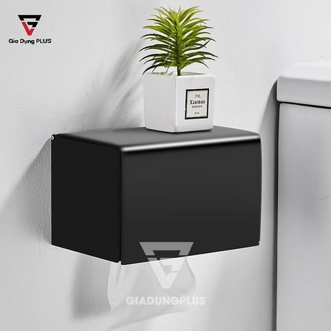 Hộp Đựng Giấy Vệ Sinh INOX 304 Cao Cấp | Dán Tường Chịu Lực | Moyang - Gia dụng Plus