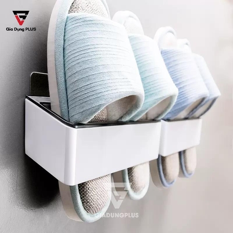 Kệ Giày Dép Dán Tường Nhựa ABS Tiết Kiệm Không Gian Cho Phòng Tắm, Phòng Khách SHUANGQING (SQ-0117) - Gia dụng Plus