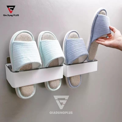 Kệ Giày Dép Dán Tường Nhựa ABS Tiết Kiệm Không Gian Cho Phòng Tắm, Phòng Khách SHUANGQING (SQ-0117) - Gia dụng Plus
