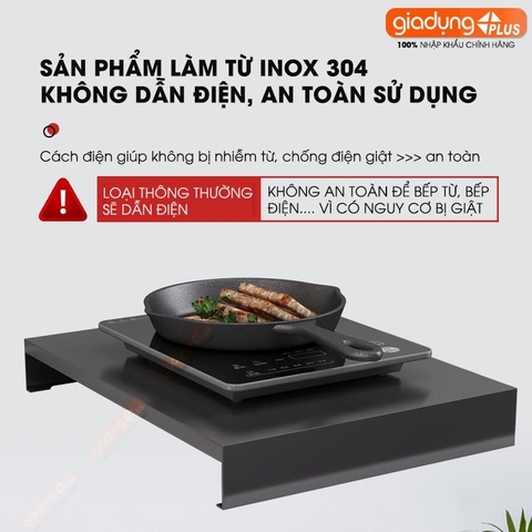Tấm chắn mặt bếp ga inox 304, sơn tĩnh điện để đồ đa năng thêm không gian sử dụng cho bếp hẹp LAZYDO (LZ-0251)