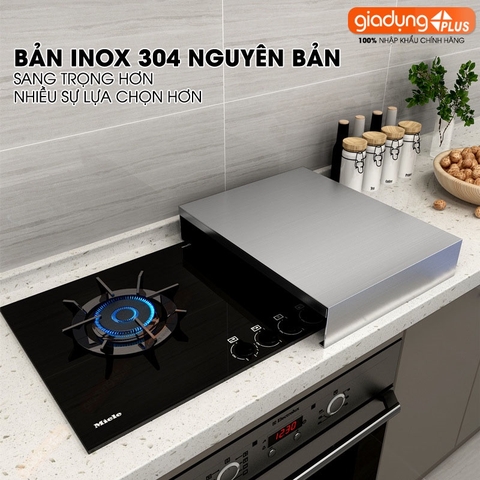 Tấm chắn mặt bếp ga inox 304, sơn tĩnh điện để đồ đa năng tăng thêm không gian sử dụng cho bếp hẹp LAZYDO (LZ-0251) - Gia dụng Plus