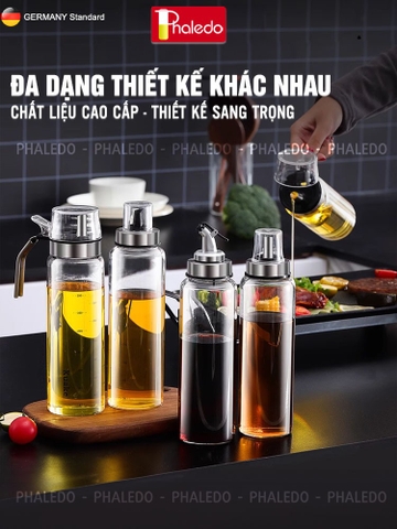 Chai Đựng Dầu Ăn, Bình Thủy Tinh Đựng Dầu Ăn, Nước Mắm,.. Thủy Tinh An Toàn Sức Khỏe, Chống Nhỏ Giọt