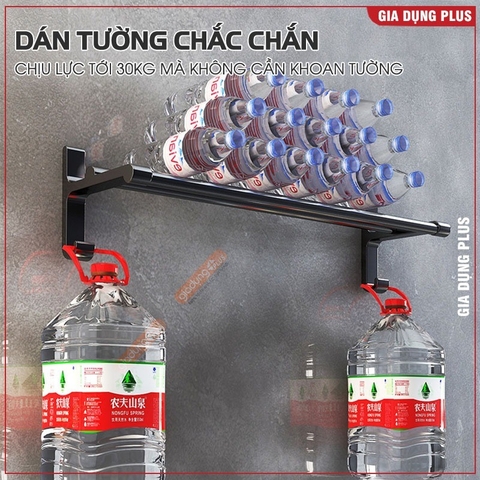 Giá Treo Khăn Nhà Tắm Nhôm Không Gian ERMO Không Cần Khoan(dán keo) Tiện Lợi, Chống Gỉ, Chịu Lực Tốt