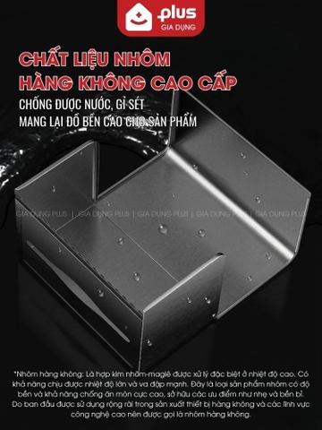 Hộp Đựng Khăn Giấy Bằng Nhôm, Hộp Giấy Dán Tường Không Cần Khoan, Chống Thấm Nước, Không Gỉ Sét