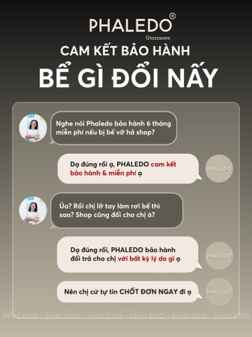 Hộp Thuỷ Tinh Borosilicate Đựng Đồ Khô Đa Năng Có Nắp Kính Acrylic Trong Suốt Sang Trọng PHALEDO (P-0371)
