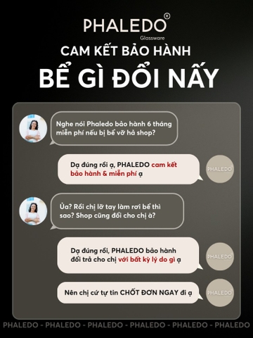 Lọ Thuỷ Tinh Có Nắp Gỗ Tre Borosilicate Chịu Nhiệt, Không Chứa Chì Cao Cấp PHALEDO (PL-0360)