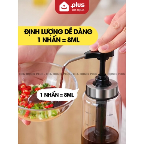 Lọ xịt tương ớt, nước sốt thông minh bằng thuỷ tinh boroslicate - Vimora