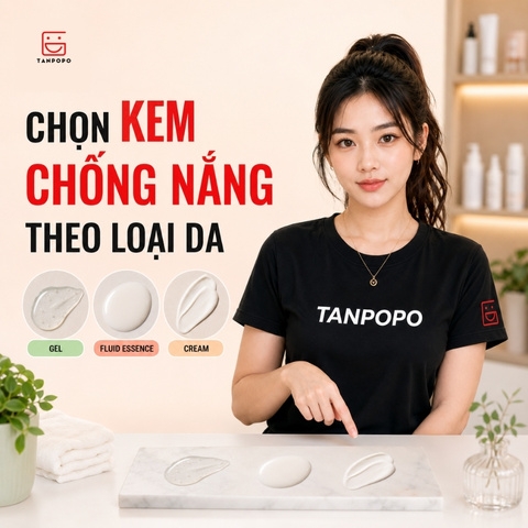 Cách chọn kem chống nắng theo loại da và hiệu ứng mong muốn