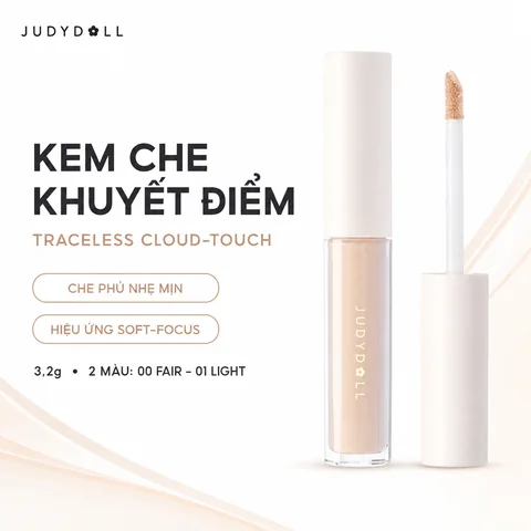 Kem Che Khuyết Điểm Judydoll Traceless Cloud-Touch Concealer 3,2g (Mẫu Mới)