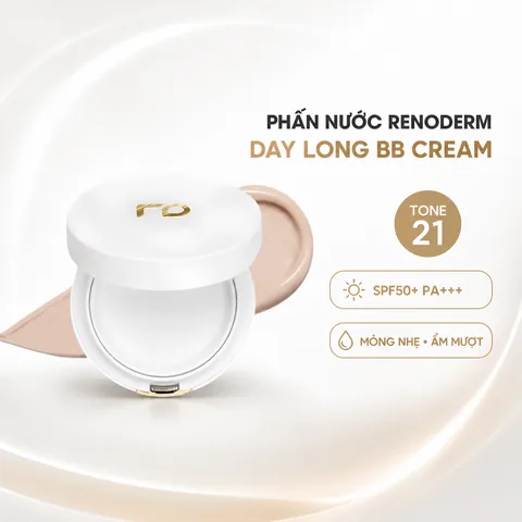 Phấn Nước Renoderm Day Long BB Cream Silver SPF50+ 15g - 21