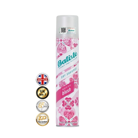 Gội Khô Batiste Dry Shampoo Blush Hương Hoa Quyến Rũ