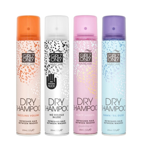 Dầu Gội Khô Girlz Only Dry Shampoo 200ml