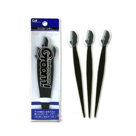 Set 3 Dao Cạo Lông Mày Kai Groom Eyebrow Razor