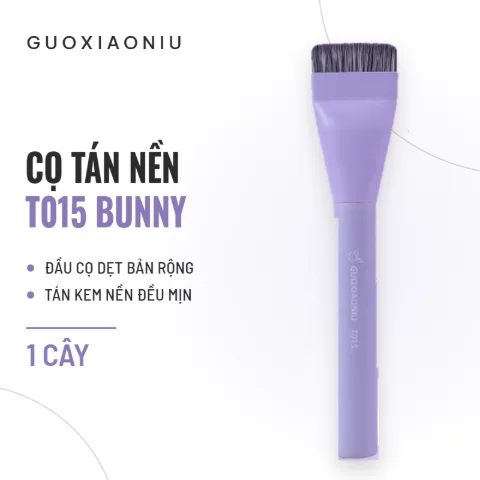 Cọ Tán Nền Guoxiaoniu T015 Bunny Flat Head Foundation Brush