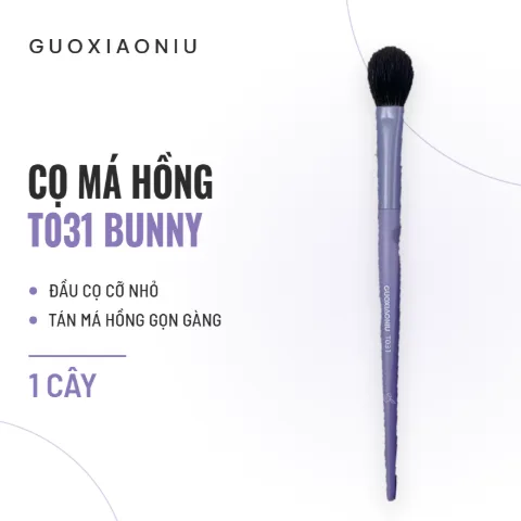 Cọ Má Hồng Guoxiaoniu T031 Bunny Small Blush Brush