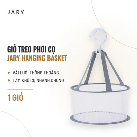 Giỏ Treo Phơi Khô Cọ Trang Điểm Jary Hanging Brush Basket