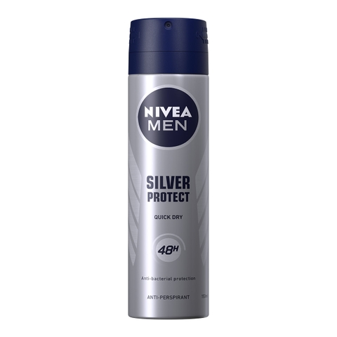 Xịt Khử Mùi Nam Nivea Men 48H 150ml