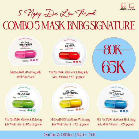 COMBO Mặt Nạ BNBG Signature