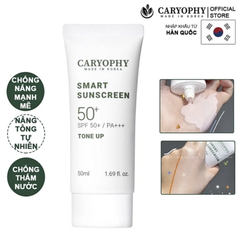 Kem Chống Nắng Caryophy Smart Sunscreen Tone Up SPF50+ 50ml