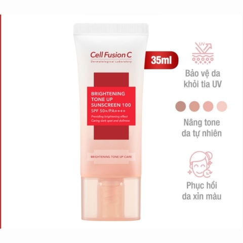 Kem Chống Nắng Cell Fusion C Brightening Tone Up Sunscreen 100 SPF50 (Nhập Khẩu)
