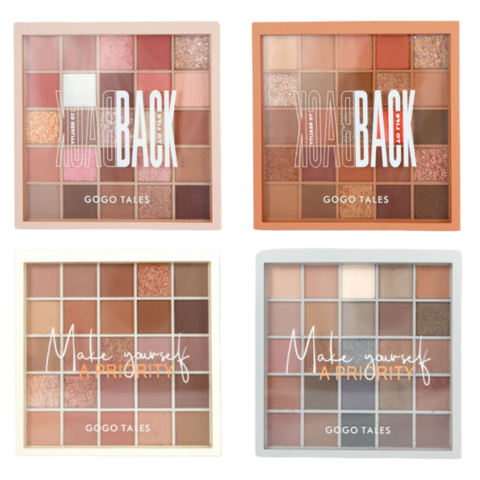Bảng Phấn Mắt 25 Màu Gogo Tales Crystal Color Charming Eyes GT282