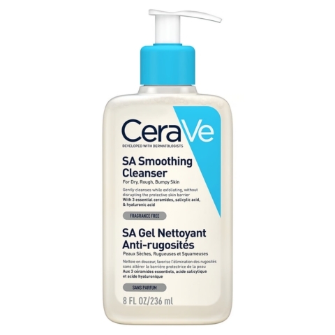 Sữa Rửa Mặt Cerave SA Smoothing Cleanser 236ml (Nhập Khẩu)