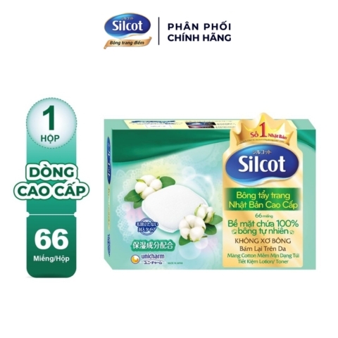 Bông Tẩy Trang Silcot Soft Touch Premium Cotton