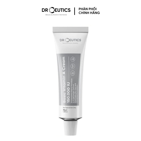Kem Dưỡng Da DrCeutics Basic Vitamin A Cream 150.000 IU 35g