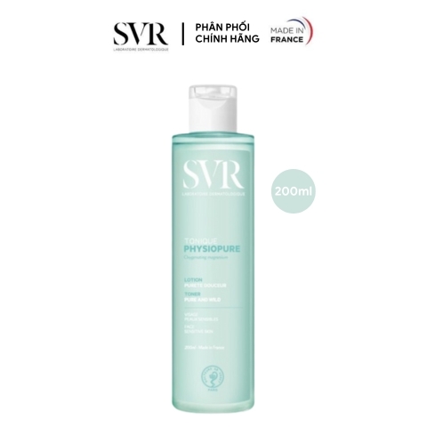 Nước Hoa Hồng Cho Da Nhạy Cảm SVR Physiopure Tonique 200ml (Nhập Khẩu)