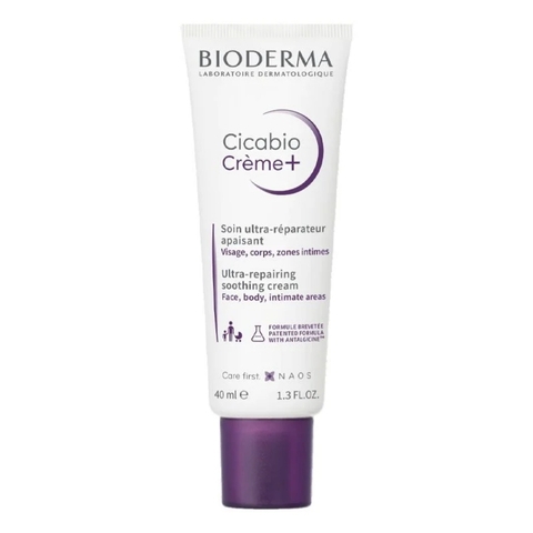 Kem Dưỡng Phục Hồi Da Bioderma Cicabio Creme+ Ultra-repairing Soothing Cream 40ml (Nhập Khẩu)