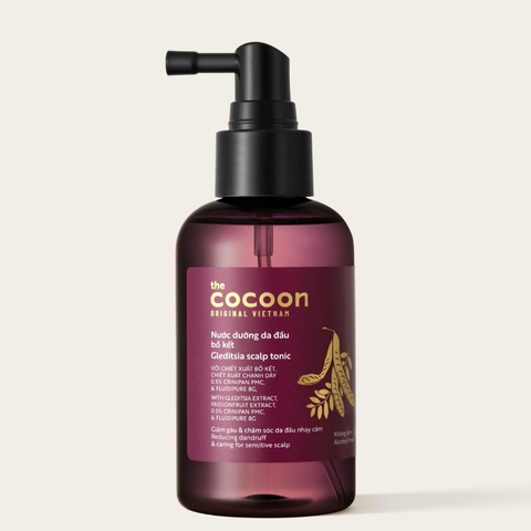 Nước Dưỡng Da Đầu Chiết Xuất Bồ Kết, Giảm Gàu Cocoon Gleditsia Scalp Tonic