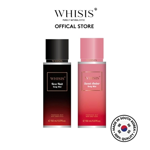 Xịt Thơm Cơ Thể Whisis Body Mist 150ml