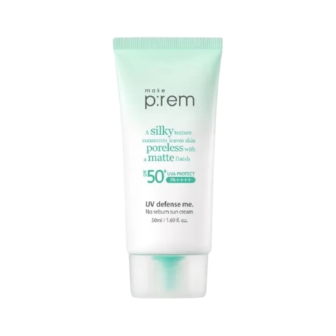 Kem Chống Nắng Kiềm Dầu Make P:rem UV Defense Me No Sebum Sun Cream SP50+50ml (Nhập Khẩu)