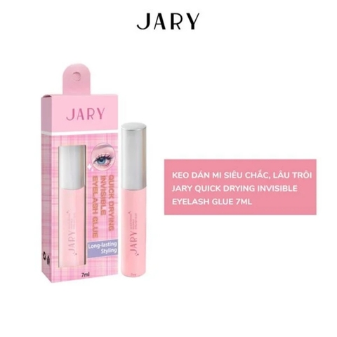 Keo Dán Mi Siêu Chắc, Lâu Trôi Jary Quick Drying Invisible Eyelash Glue 7ml